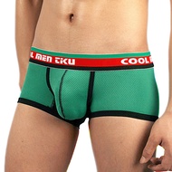 TIKU Ladder Cool 1870 Breathable Interwoven Cotton Wide Version Extremely Convex Flat Men's Underwea