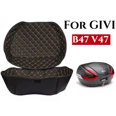 For GIVI B47 V47 Motorcycle Rear Seat Trunk Bag Portable Inner Liner Pads Top Case Lining Protector 