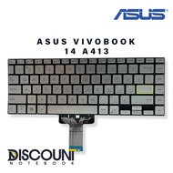 Asus Vivobook 14 A413 X413 E410 K413E K413EA K413EQ K413F K413FA K413FQ M413 S413 S433 K413 Silver B