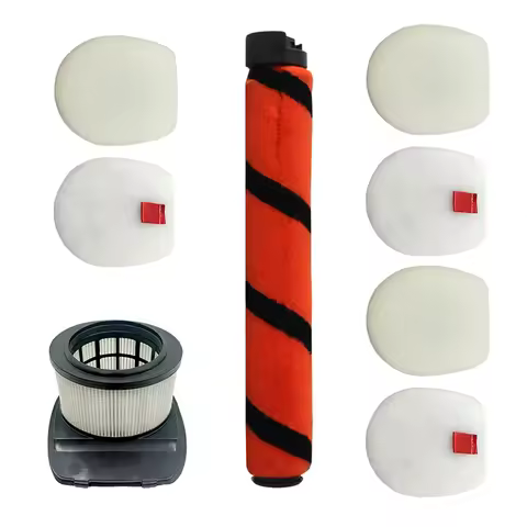 For SHARK IC300 IZ251UK IZ201UK IZ102 Vacuum Cleaner Roller Brush Filter Element Filter Cotton Kits 
