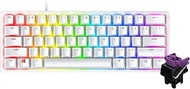 Razer Huntsman Mini Small Gaming Keyboard, Mercury White - Clicky Optical Switch, 60% Layout, Optica