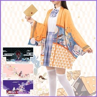DC2 Demon Slayer Haori Cosplay Top - Kimetsu no Yaiba Shinobu Nezuko Design