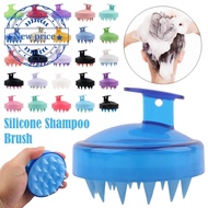 Silicone Shampoo Brush Scalp Massage Brush Shampoo Hair Bath Massager Adult Shampoo Comb Tools F3E8