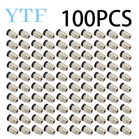 1-100PCS PC4-01 Remote For V6 V5 J-head Bowden 1.75mm PTFE Tube 3D Printer Parts Quick Coupler Fitti