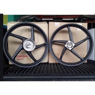 HONDA FUTURE DASH 110 125 SPORT RIM SET (FRONT REAR DISC) DEPAN BEKANG DISC ORIGINAL