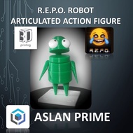 RO RO RO ROBOT BOT SEMIBOT CROUCHED ACTION FIGURE 3D Print REPO Toy Toys Hobby Hobby Hobbies Collect