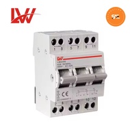 3-phase circuit breaker 380V 63A LW319G63A, reversing circuit breaker, switching circuit breaker for
