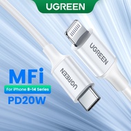 UGREEN 0.25M USB C to Lightning Cable for iPhone 14 13 12 11 X XS XR 8 7 PD Fast Charging USB Type C Cable Data Cable