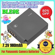 7.2V 980mAh BLE9E Battery for Panasonic DMW-BLG10GX85 GX7 GX9 GF3 GF6 Camera Batteries