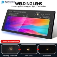 DGF  108x50mm Auto Darkening Welding Lens Welding Flip-helmet Lens Welding Mask Filter Shade Fixed 9