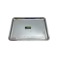 S-SQUARE TRAY/S 05B 50X40X2cm SL SEALION STAINLESS TRAY/