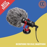 Boya Shotgun Microphone For Smartphones &amp; Dslrs - By-mm1