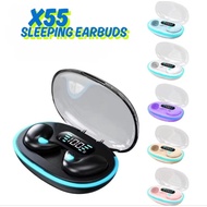 Singapore X55 Sleeping Earbuds Wireless Mini Headphones For Work  Bluetooth Earphone Stereo Hidden H