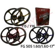 Y15ZR Y16ZR Y15 V1 V2 FG 505 MVR1 CNC SPORT RIM CAST WHEEL ALUMINIUM