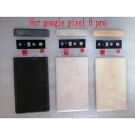 For Google Pixel  6 6 Pro Back Battery Cover Door Rear Glass Housing Case Replacement GLUOG G8VOU Ba