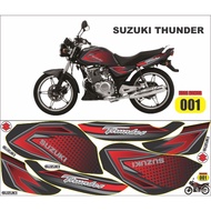 Thunder graphic striping Thunder graphic decal/ Thunder graphic variation/