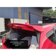 Myvi amg drive 68 mugen duck silk blaze oem 2017 2018 2019 new various type spoiler with painting