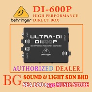 BEHRINGER DI-600P HIGH PERFORMANCE PASSIVE DI BOX (DI600P)