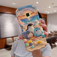 TEMU Ny0165 Nyw For For For Galaxy J2 J7 Prime 2016 G610 Phone Case Featuring Adorable Beach Penguin
