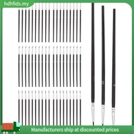 [in ]60pcs Detail Paint Brushes, Fine Tip Paint Brush with 3 Sizes 0 00 000 Mini Tiny Miniature Fine