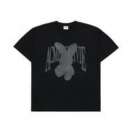 GENUINE - ADLV HAFTONE DOT FUZZY RABBIT BLACK T-SHIRT - BLACK RABBIT T-SHIRT