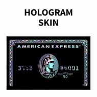 American EXPRESS CARD PROTECTOR (SKIN CARD) HOLOGRAM