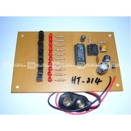 HT-214 10 LED RUNNING LIGHT WITH TRANSISTOR/KIT SET/HOBBY KIT