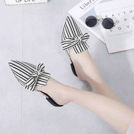 DE9 Flat shoes Channel // FLATSHOES Women SLR // Slip on Channel