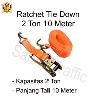 Ratchet Tie Down 2 Ton 10 Meter Ratchet Tie Down 2 Ton 10M/