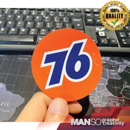 #76 STICKERS MOTOR 76 LUBRICANT G183