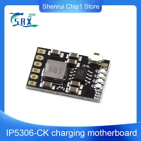 2A5V Charge and Discharge Integrated Module 18650 Lithium Battery Boost IP5306-CK Charging Motherboa