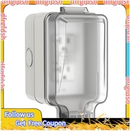【D&F】Outdoor Electrical Outlet Box for Garden, Yard Sports IP66 Waterproof& Lockable Enclosure, 20A 