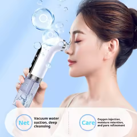 Black Pore Vacuum Remover Electric Micro Bubble Cleanser USB Recharge Beauty Device Skin Care Instru
