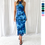 DUNEA Women Sexy Printed Bodycon Dress