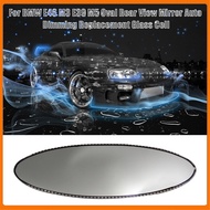 For E46 M3 E39 M5 Oval Rear View Mirror Auto Dimming Replacement Glass Cell Rear Side View Mirror fo