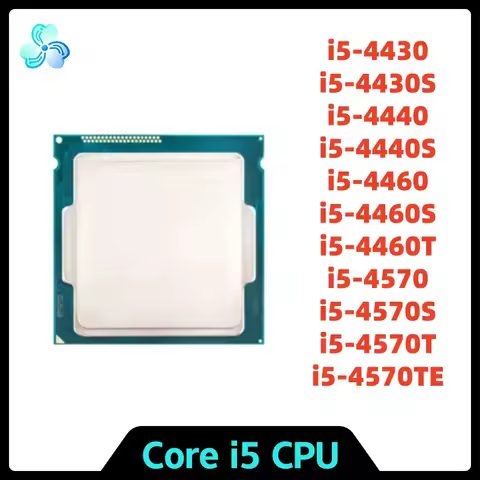 Core i5 CPU processor i5-4590 i5-4590S i5-4590T i5-4670 i5-4670K i5-4670S i5-4670T i5-4690 i5-4690K 