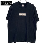 二手 Supreme x Burberry 巴寶莉 2022 春夏黑色 Box Logo T 卹，XL 碼
