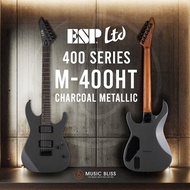 ESP LTD M-400HT Electric Guitar - Charcoal Metallic / Scarlett Metallic (M400HT)