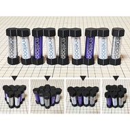 AA AAA 18650 battery honeycomb cap