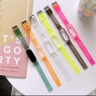 STRAP MI BAND 3 MI BAND 4 MI BAND 5 GLACIER NEW TRANSPARENT COLOR STRAP