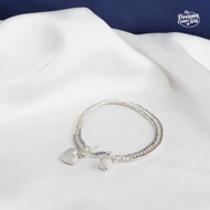 Jalin 2 times bracelet - pure silver jewelry - 5 gr, 8 gr, and 10 gr