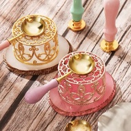 Wax Seal Stamp Wax Furnace Furnace Furnace Furnace Furnace Iron Material Vintage Royal Theme