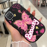 Case For Samsung Galaxy A12 4G A12 5G A22 4G M12 F12 Shockproof Butterfly Phone