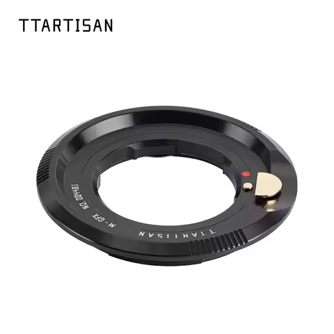 TTARTISAN M-GFX Adapter Ring for Leica Voigtlander Zeiss M-mount to Fujifilm G-mount Mirrorless Came