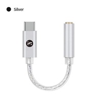 TERLARIS JCALLY JM12 KTO2H20 DAC CHIP SILVER PLATED DAC TYPE C TO 3.5MM ADAPTER | COD