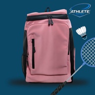ATHLETE - Monothone PINK SALMON Badminton Bag