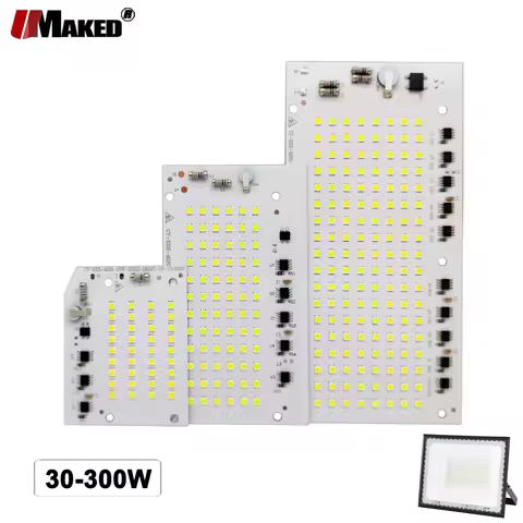 Floodlight Repair LED PCB Plate 30W 50W 100W 150W 200W 300W AC220V SMD2835 Light Source Panel For Ou