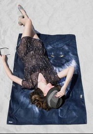 緬因貓沙灘野餐毛巾 - Maine Coon Beach & Picnic Towel