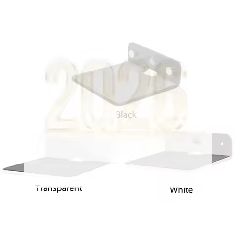 Acrylic Speaker Mount Multifunctional Portable Wall Mount Display Shelf for Webcam Cell Phones Route