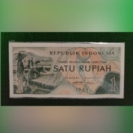 Uang lama/uang kuno/uang lawas Rp.1 asli BI